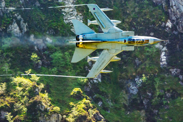 Fighter jet stock photo