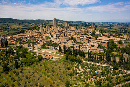 San Gimignano in Tuscany Italy