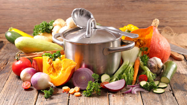istock casserole with fresh vegetables for cooking healthy soup 1254822074