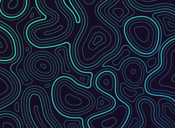 Vector illustration of Line Abstract Background