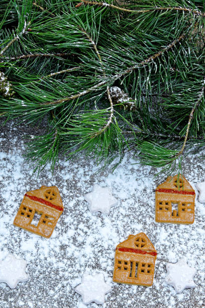 istock Christmas mood cookies. 1254833178