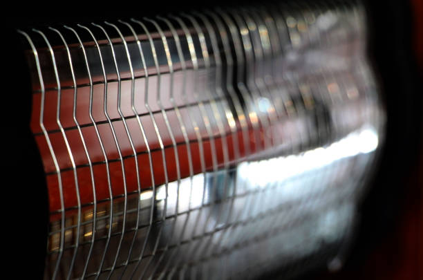 istock Infrared heater. Cozy warmth for the home. 1254834033