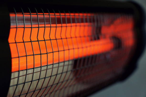 istock Infrared heater. Cozy warmth for the home. 1254840036