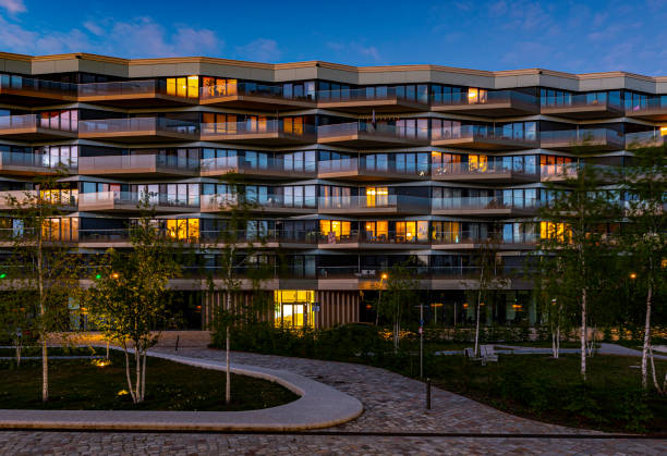 istock Modern residential buildings in Berlin 1254853670