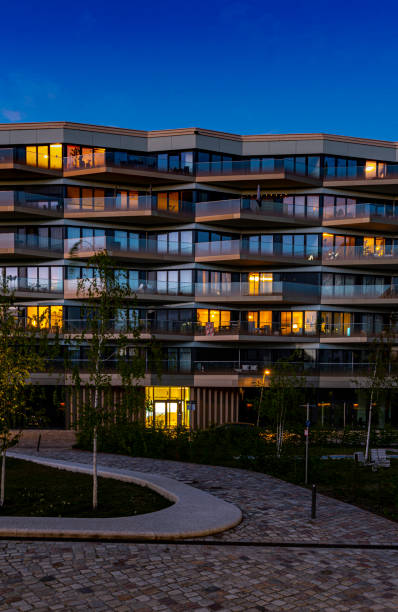 istock Modern residential buildings in Berlin 1254854501
