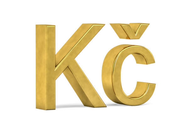 istock Czech koruna currency 1254858277