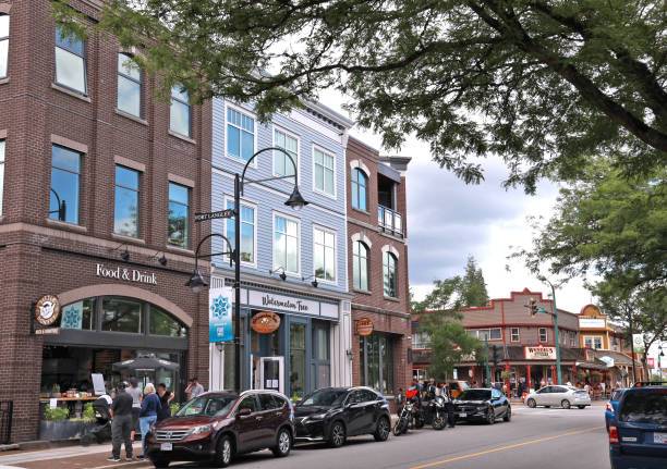 mavis avenue, municipio de langley, canadá - langley fotografías e imágenes de stock