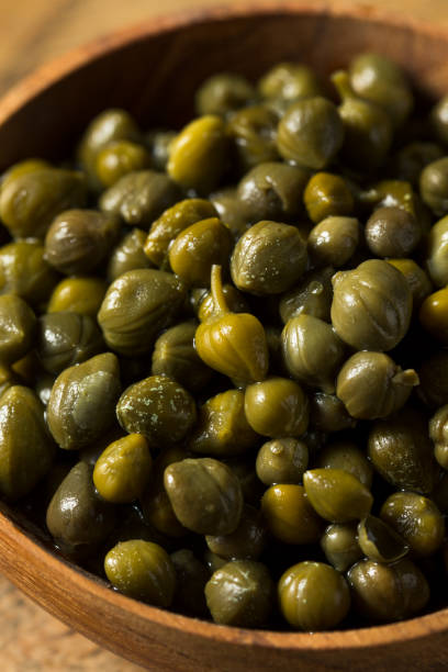 istock Organic Pickled Canned Capers 1254859388