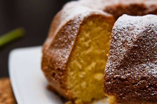 istock Polish lemon sand cake known as babka cake 1254860254