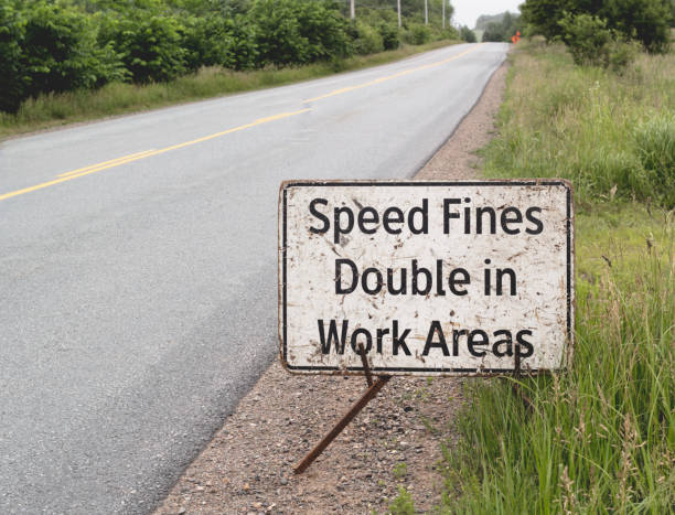 istock Speed Fines Double Sign 1254861891
