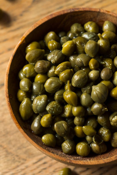 istock Organic Pickled Canned Capers 1254864189
