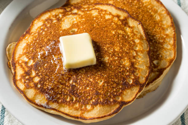 istock Homemade Warm Buttermilk Pancakes 1254865506