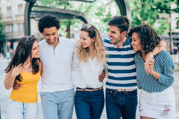 istock Multi-ethnic group of friends 1254866741