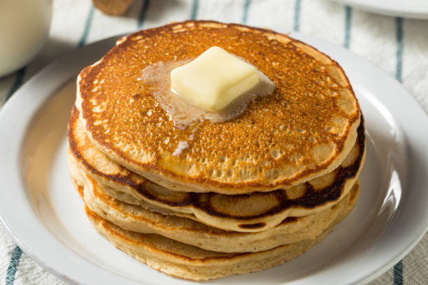 istock Homemade Warm Buttermilk Pancakes 1254866880