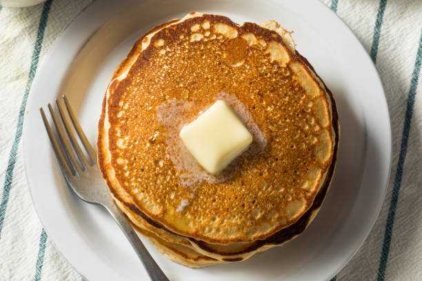 istock Homemade Warm Buttermilk Pancakes 1254867019