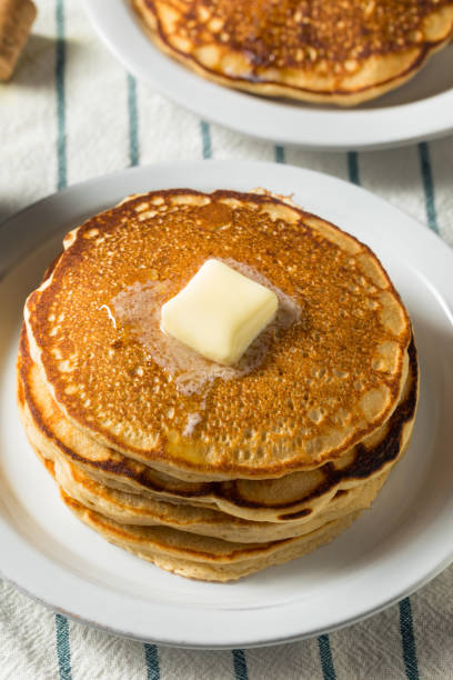 istock Homemade Warm Buttermilk Pancakes 1254868396