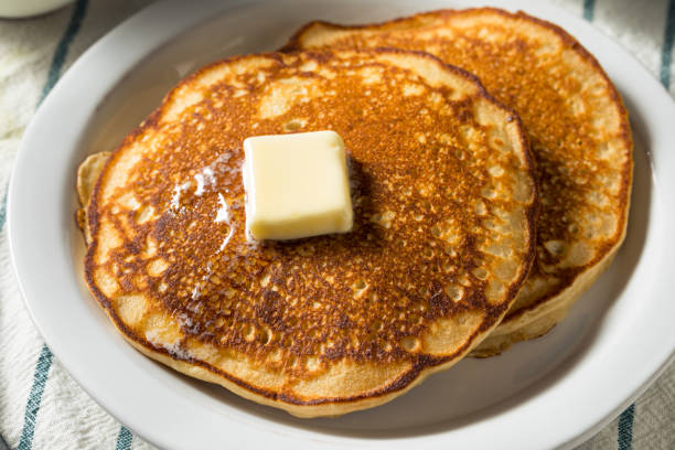 istock Homemade Warm Buttermilk Pancakes 1254868508