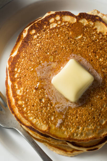 istock Homemade Warm Buttermilk Pancakes 1254869405