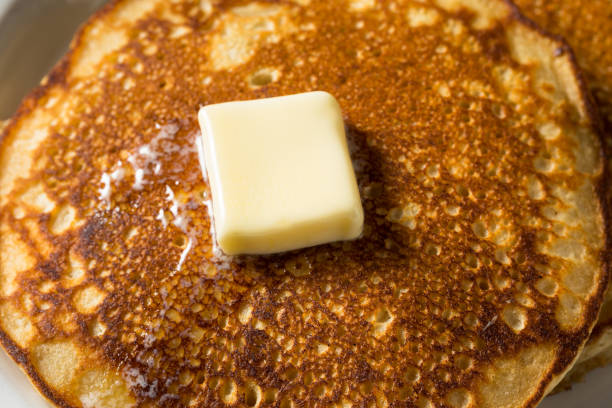 istock Homemade Warm Buttermilk Pancakes 1254869566