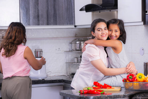 istock chopping vegetables in kitchen stock photo 1254871893