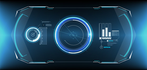 Impressive User Interface Screen Hud Ui Gui Futuristic User Interface Screen Elements Set High Tech ...