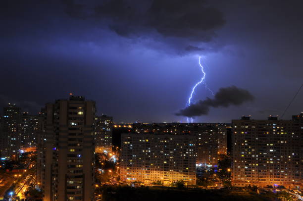 istock Thunderstorm in Moscow July 7, 2020 1254888641