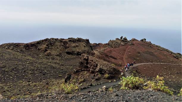 istock Spectacular panorama in La Palma during a volcano hike 1254888887