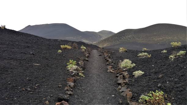 istock Spectacular panorama in La Palma during a volcano hike 1254889004