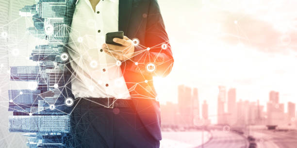 istock The modern creative communication and internet network connect in smart city 1254891400