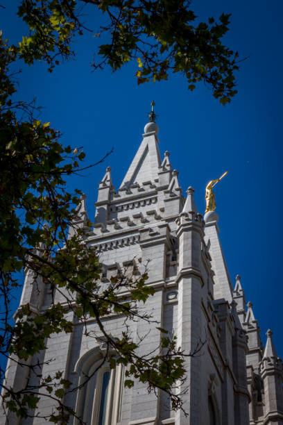 istock Salt Lake Utah Mormon Temple Spires 1254895369