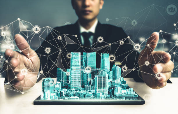 istock The modern creative communication and internet network connect in smart city 1254917579