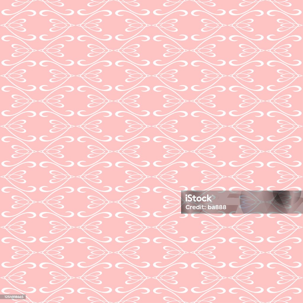 Pink Pattern Backgorunf Pink Background Pattern Decorative Seamless Pattern Vector Background ...