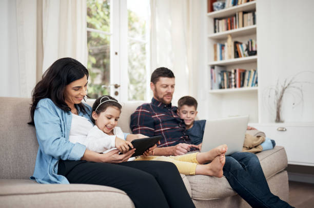istock Their go to tech for wholesome family fun 1254926504