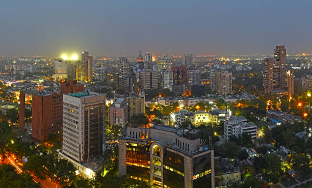 centro de nueva delhi - delhi fotografías e imágenes de stock