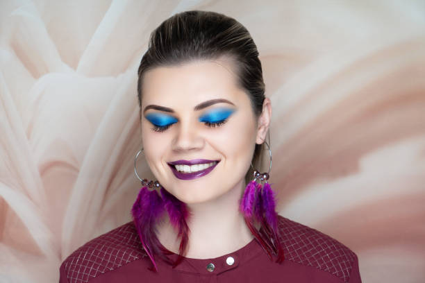 istock Beautiful girl with a very satisfied face 1254947580