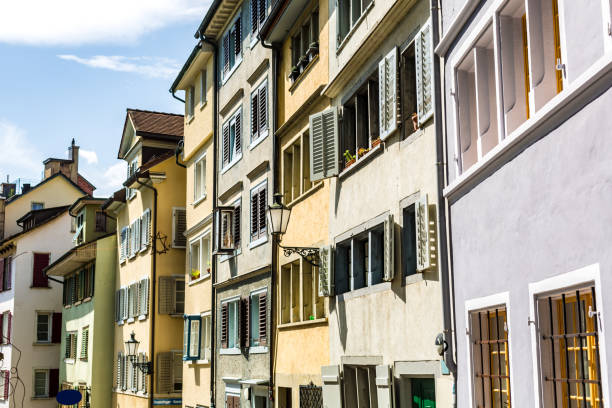 istock Houses in Zurich 1254956374