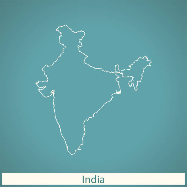 India Map Visual 17,500+ India Map Outline Stock Photos, Pictures & Royalty-Free Images ...