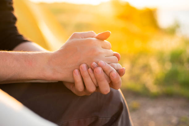 istock A young woman and a man holding hands 1254974973