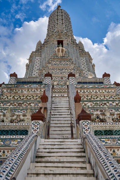 istock Buddist temple Wat Arun in Bangkok, Thailand 1254976686
