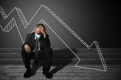 Finance crisis unemployment stress stock market crash