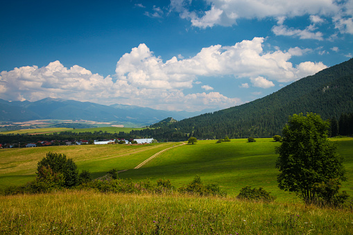 Slovakia Low Tatras mountains landscape