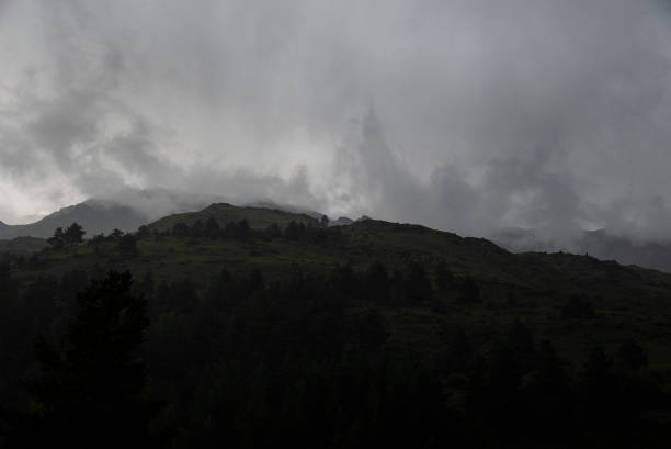 istock Thunderstorm in the Caucasus Mountains 1254983853