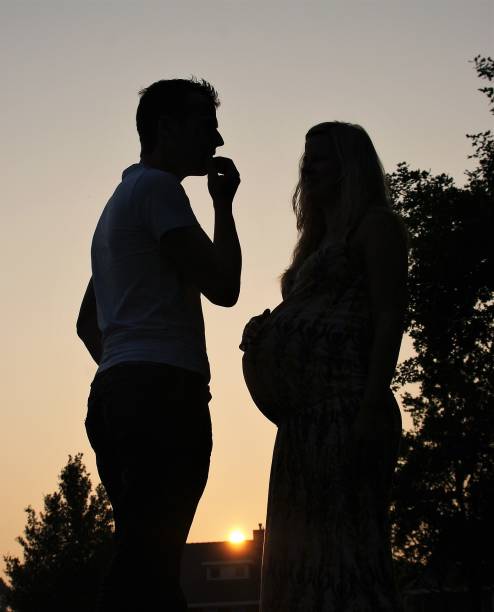 istock Pregnant couple 1254986843