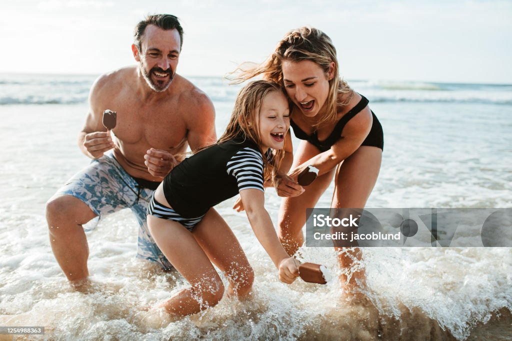 Women in bikinis having fun in swimming pool – Jacob Lund Photography  Store- premium stock photo