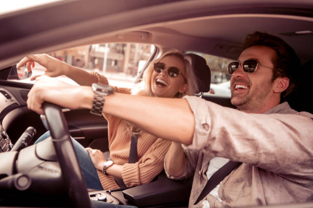 istock Enjoying road trip together 1254989889