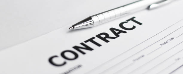 istock Business Contract and pen close up 1254991266