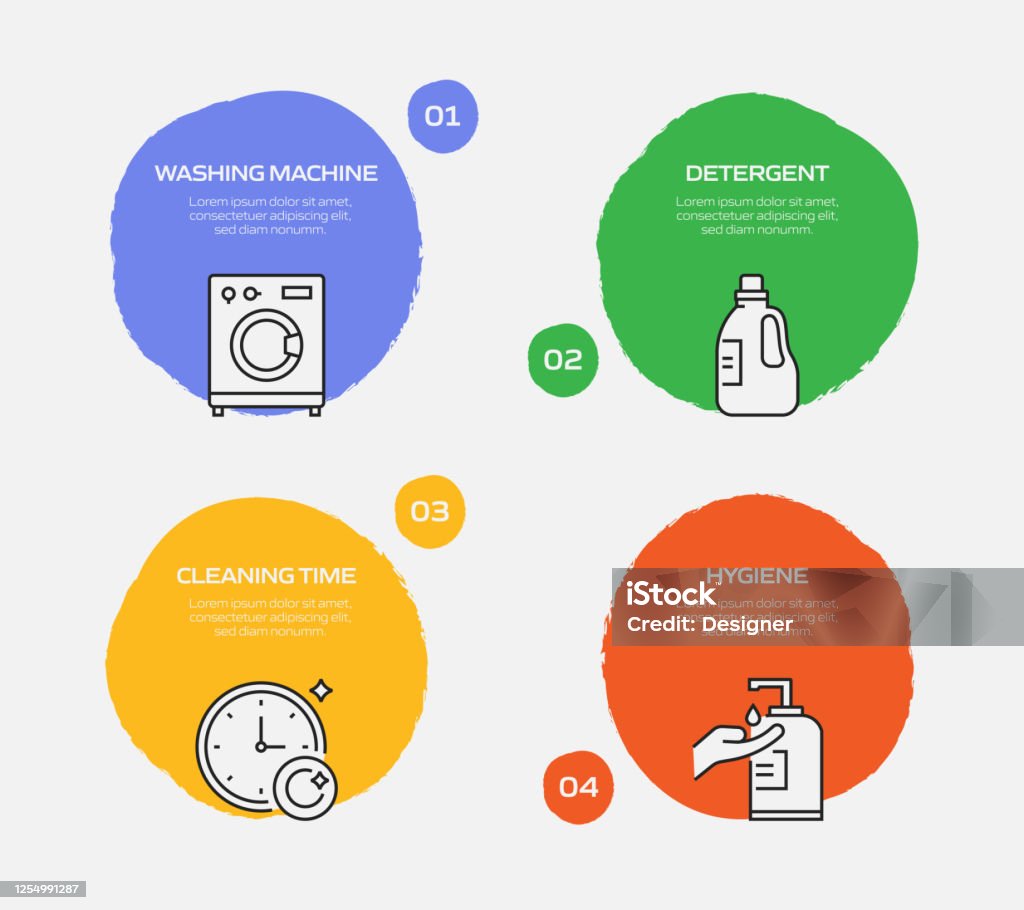 Cleaning Related Process Infographic Template Process Timeline Chart ...