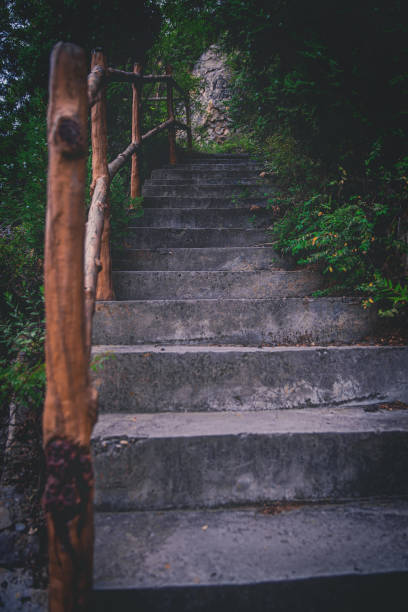 istock A Stone Path In The Mountains At Dawn 1254996959