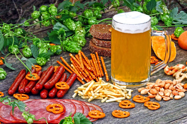 istock Beer Fest food menu. 1255000095