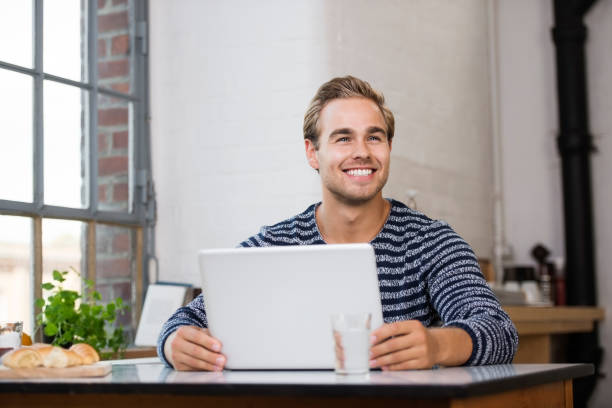 istock Young man with a gorgeous happy smile 1255000933